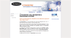 Desktop Screenshot of biospherix.com